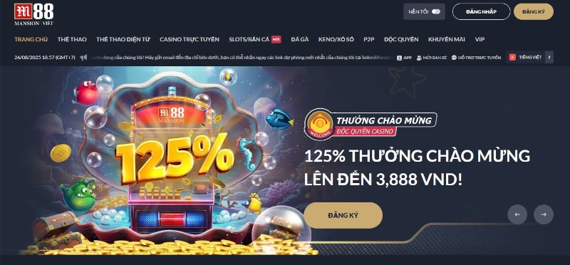 đăng nhập M88