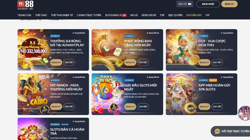 Tận dụng các chương trình khuyến mãi nổ hũ từ nhà cái